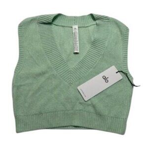 ALO Yoga Supernatural Sweater Tank in Spearmint